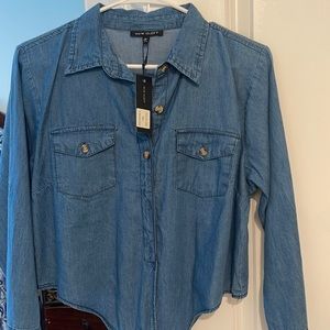 Blue shirt size L